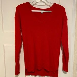 Red Cashmere Sweater
